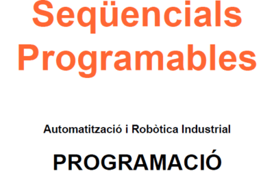 Sistemas Secuenciales Programables. Programación didáctica y presentaciones